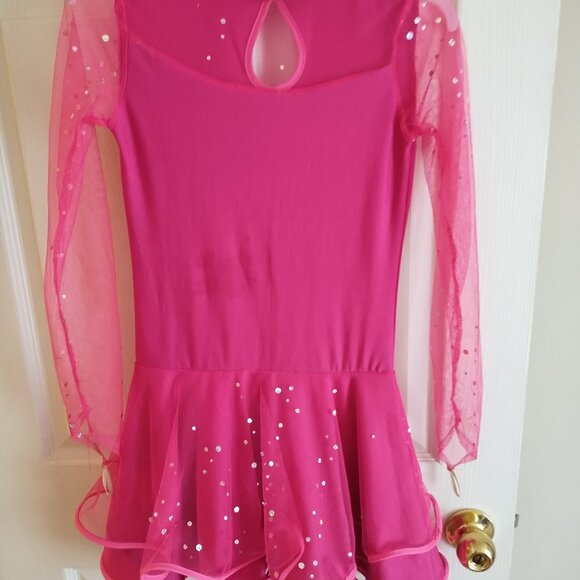 Girls size 14 Figure Skating dress - Picture 1 of 2